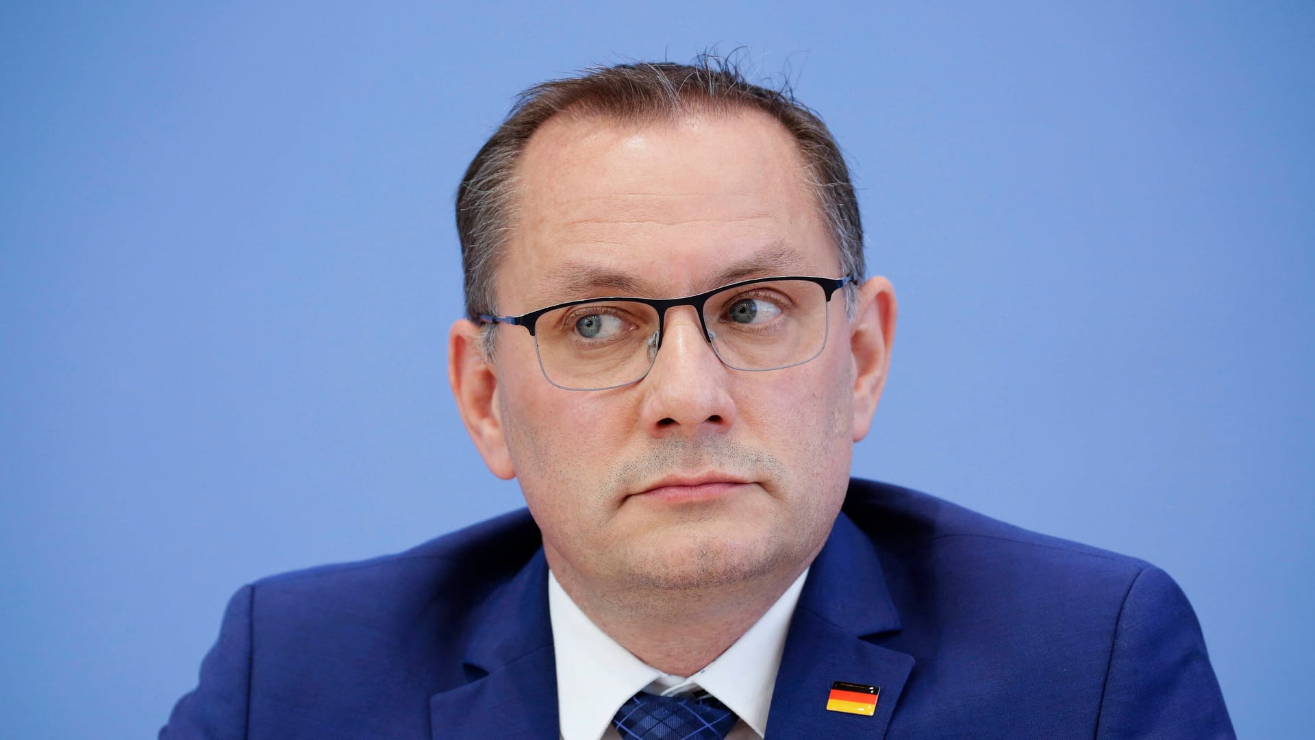 Tino Chrupalla (Archivbild): Der AfD-Chef weigerte sich bei "Markus Lanz", Russlands Präsident Putin für den Angriffskrieg in der Ukraine zu verurteilen.