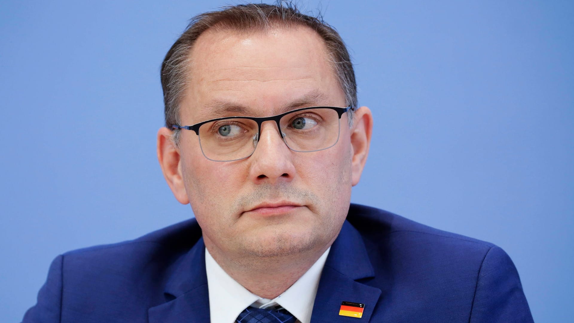 Tino Chrupalla (Archivbild): Der AfD-Chef weigerte sich bei "Markus Lanz", Russlands Präsident Putin für den Angriffskrieg in der Ukraine zu verurteilen.