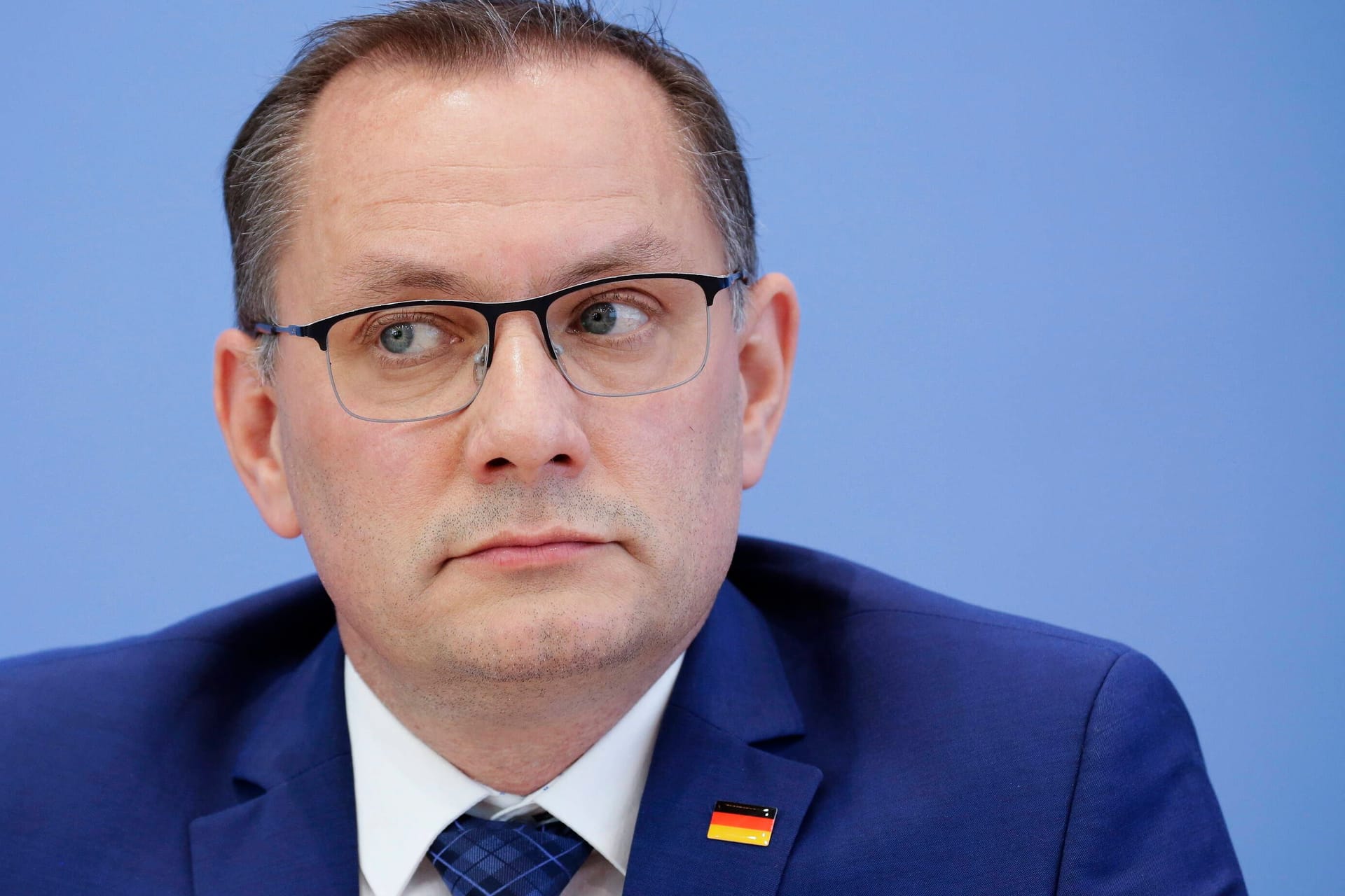 Tino Chrupalla (Archivbild): Der AfD-Chef weigerte sich bei "Markus Lanz", Russlands Präsident Putin für den Angriffskrieg in der Ukraine zu verurteilen.