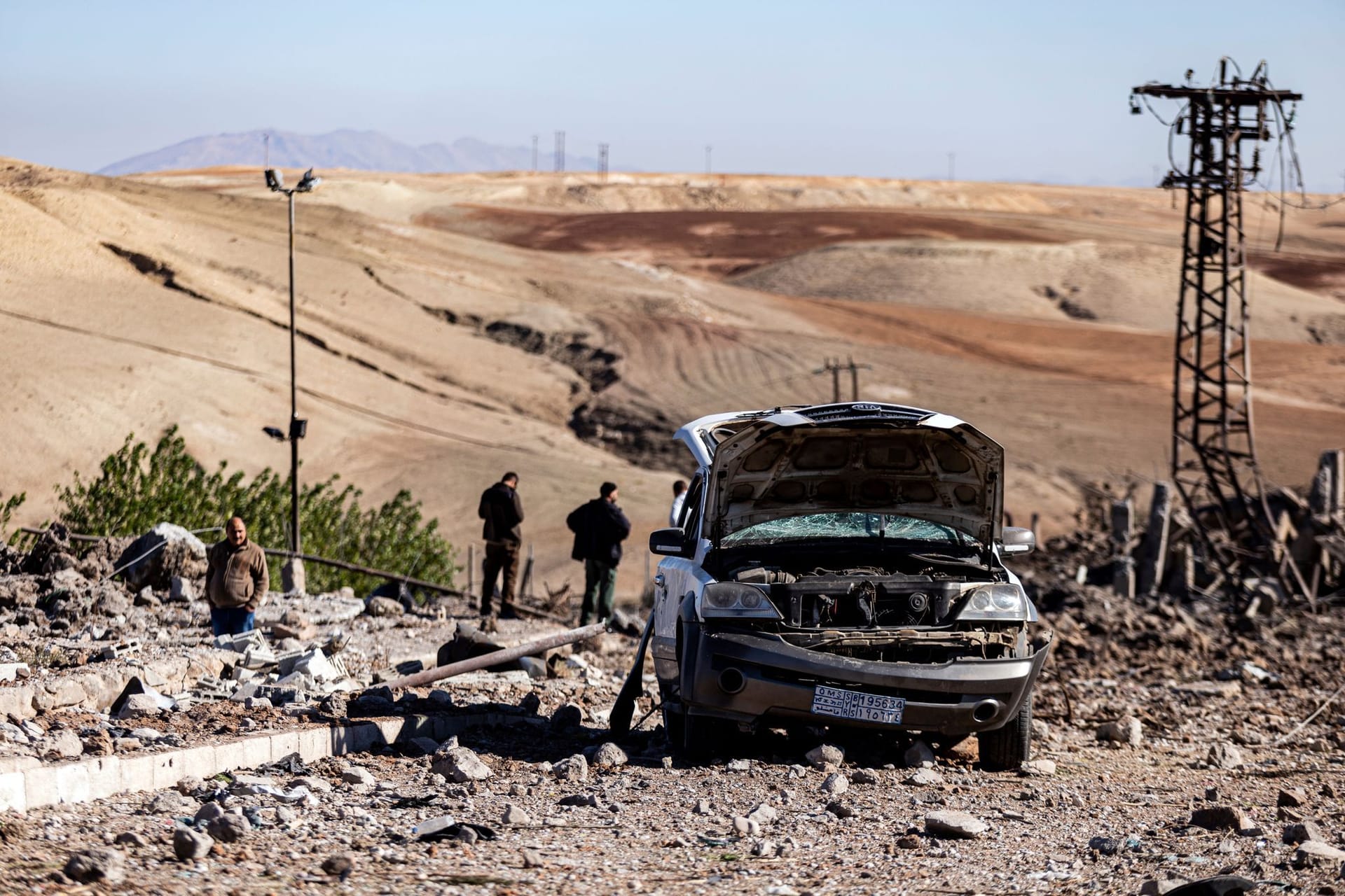 Taql Baql in Syrien (Archivbild): Die Türkei hat seit Sonntag rund 500 kurdische Ziele in Syrien und Irak angegriffen.