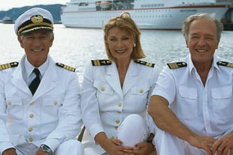 Traumschiff-Crew von 1999: Siegfried Rauch, Heide Keller und Horst Naumann