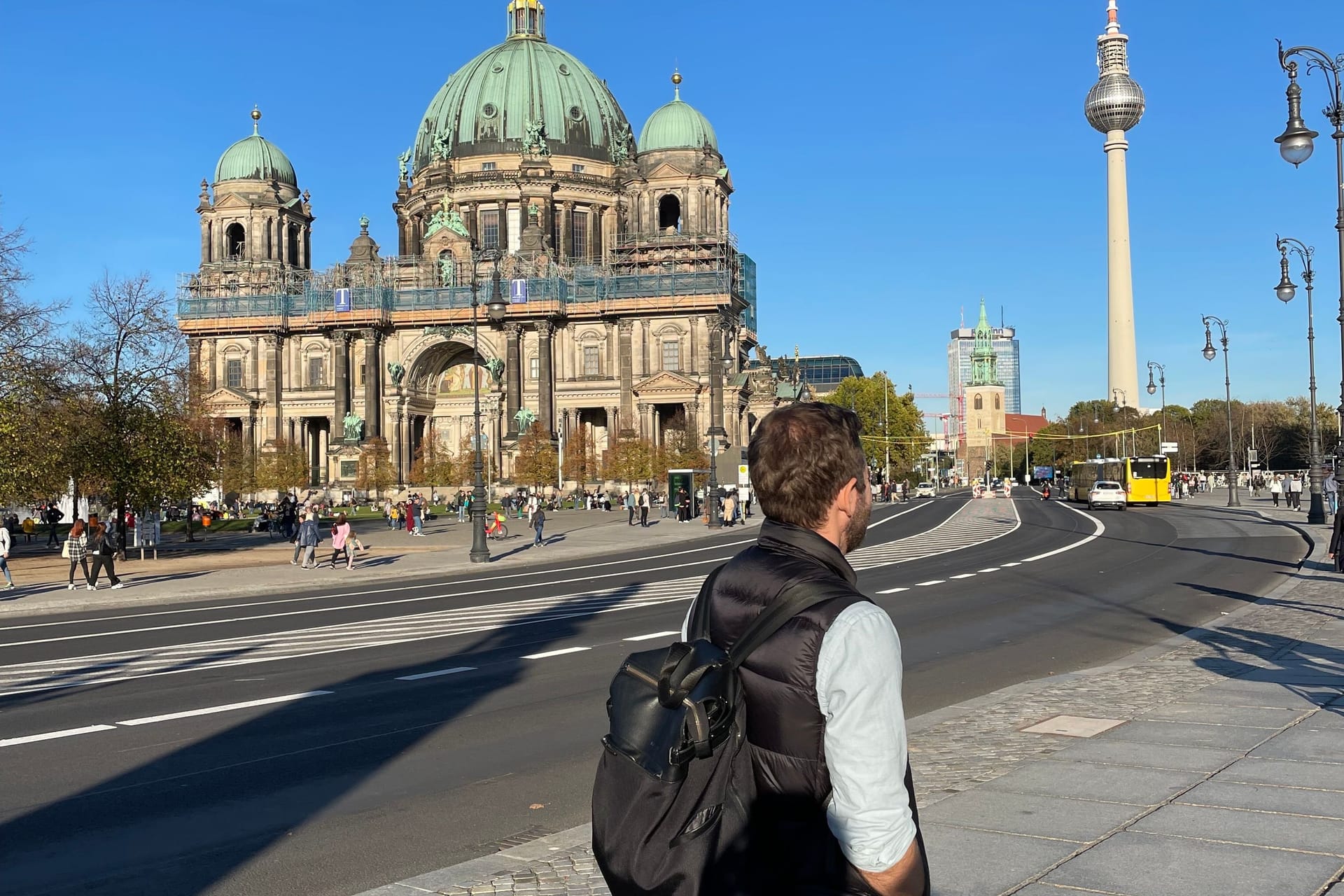 "Berlin ist interessant", sagt Anton. Aber eigentlich wollte er ja gar nicht weg aus Moskau.