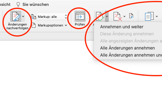 Word Korrekturmodus: Schritte, um Änderungen zu überprüfen