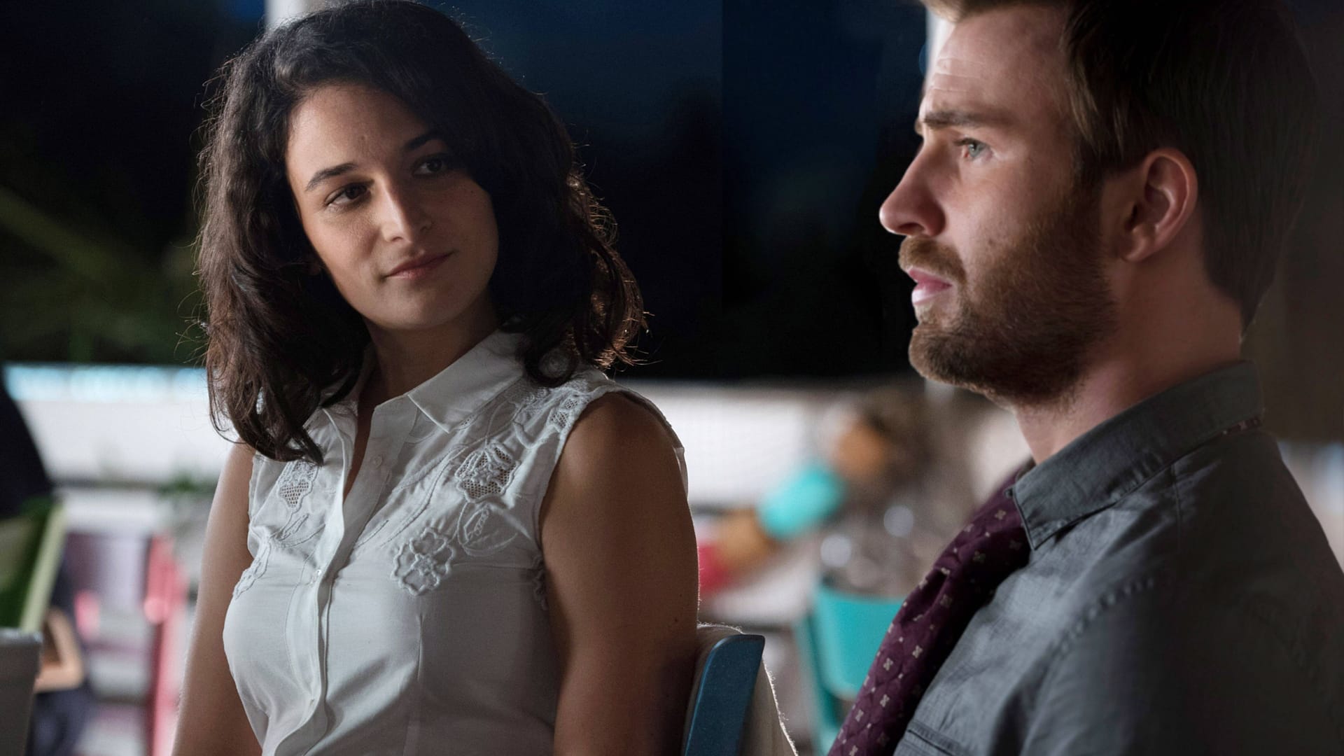 Einst ein Paar: Jenny Slate und Chris Evans, hier zusammen 2017 in dem Film "Begabt - Die Gleichung eines Lebens"