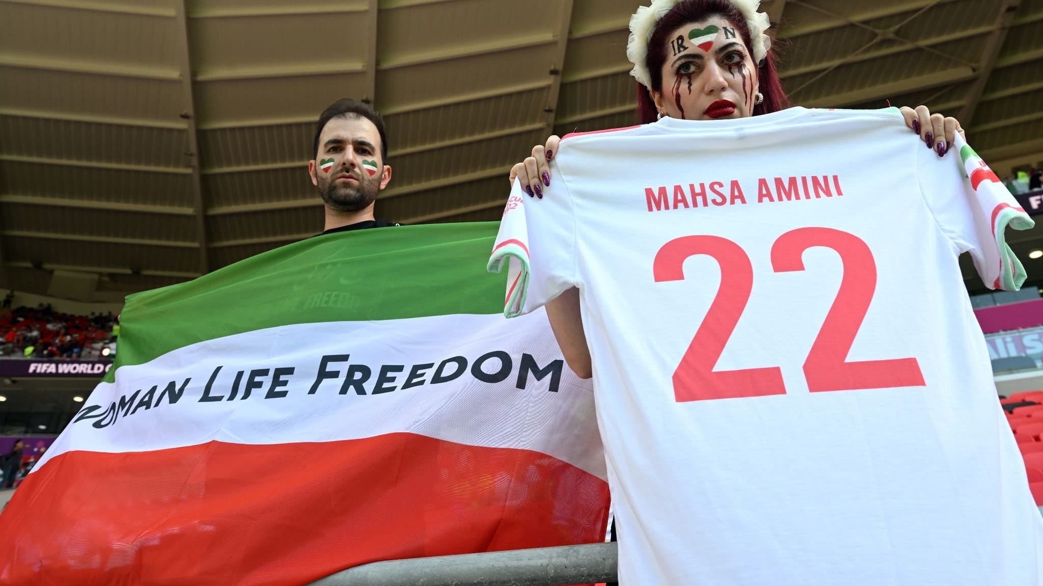 Fußball-WM | US-Verband zeigt Irans Flagge zeitweise nicht komplett