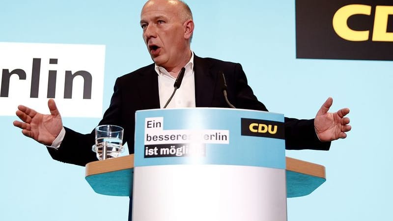 Kai Wegner (CDU): Er wird die CDU bei der Wiederholungswahl in Berlin anführen.