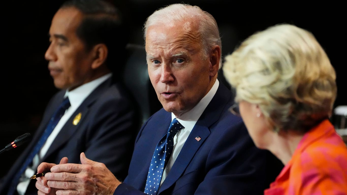 Joe Biden beim G20-Gipfel: Zuhause braut sich ein Sturm der Opposition zusammen.