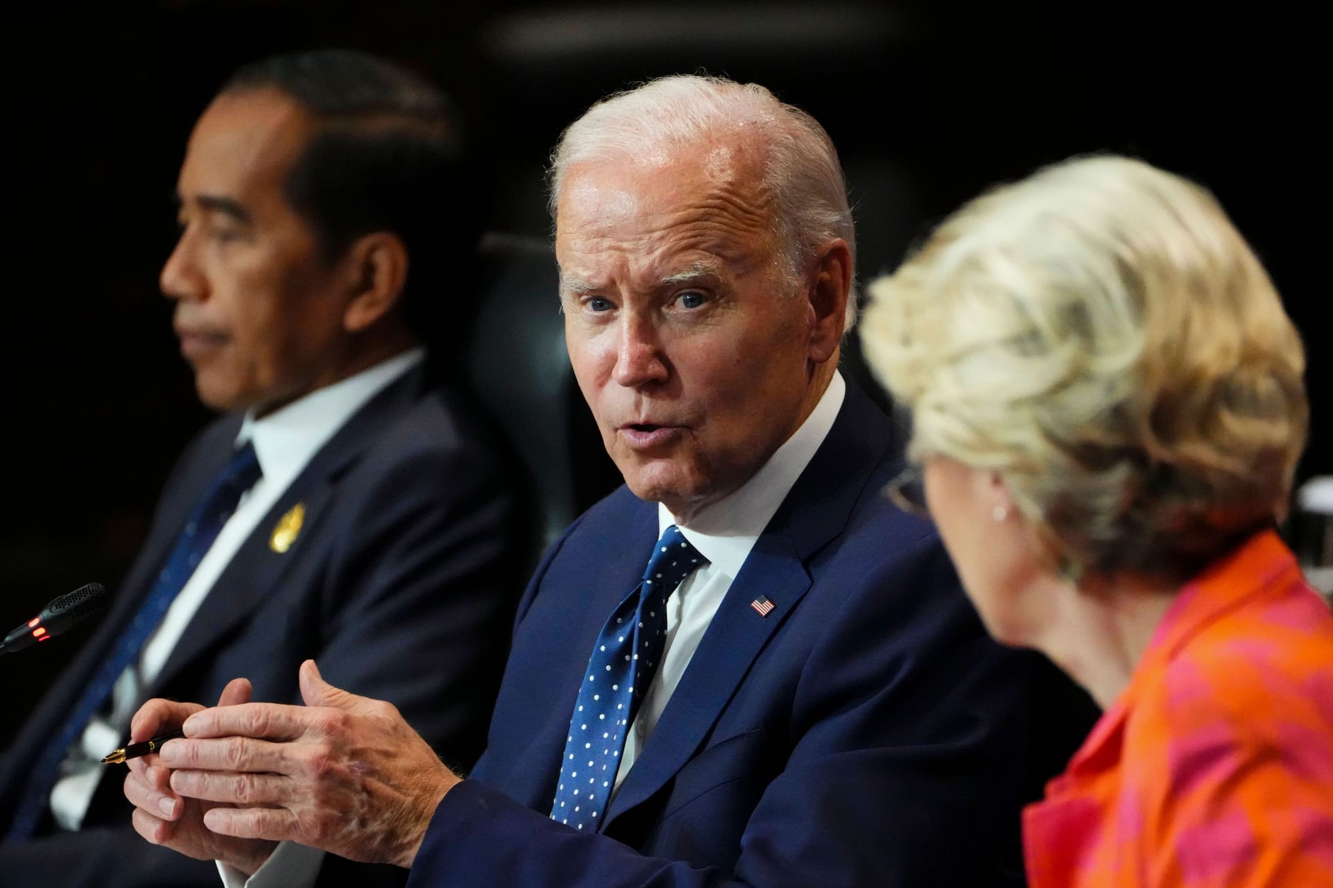 Joe Biden beim G20-Gipfel: Zuhause braut sich ein Sturm der Opposition zusammen.