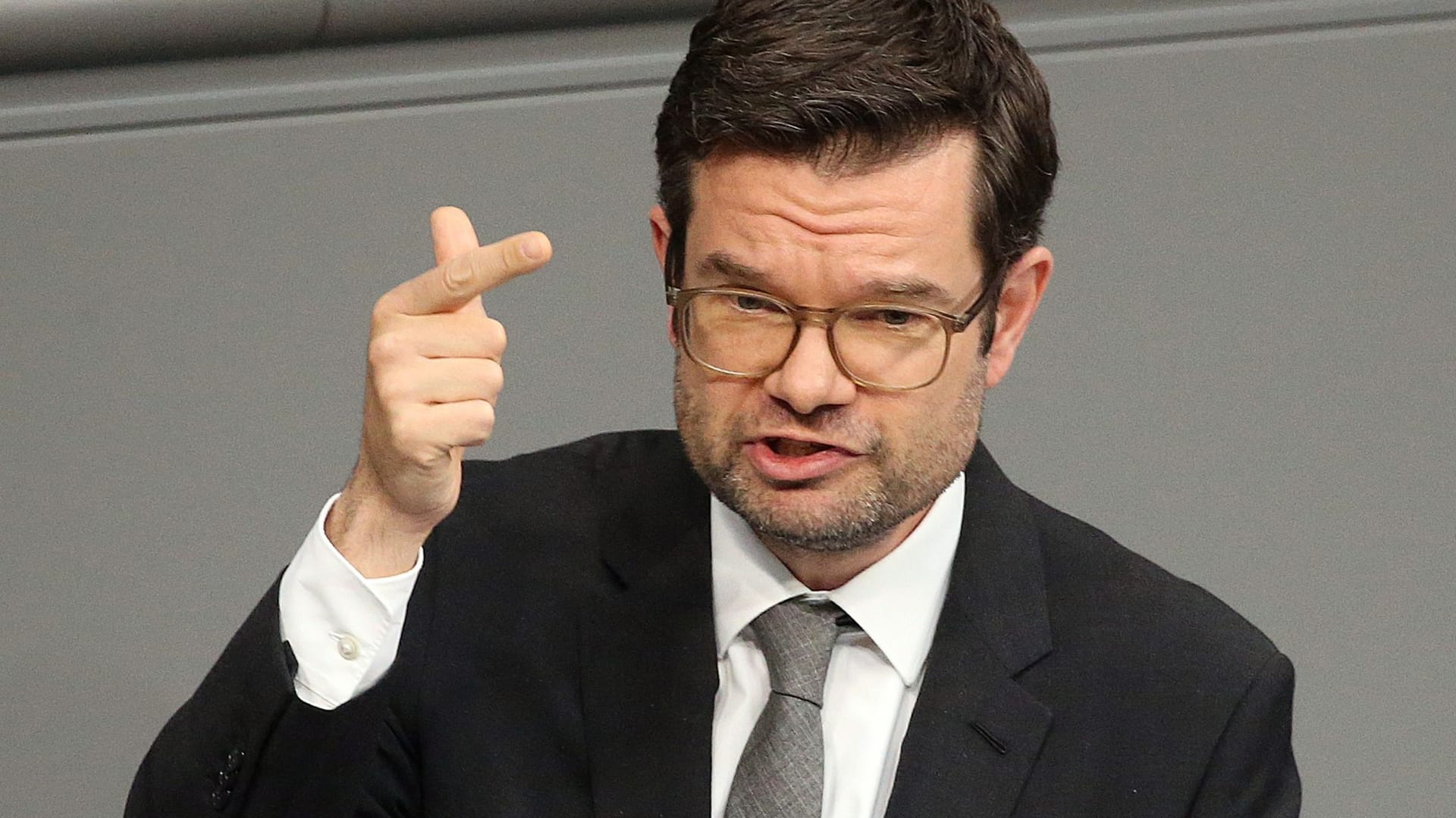 Bundesjustizminister Marco Buschmann (Archivbild): Er musste die Asylpolitik der Ampelkoalition bei Lanz verteidigen.