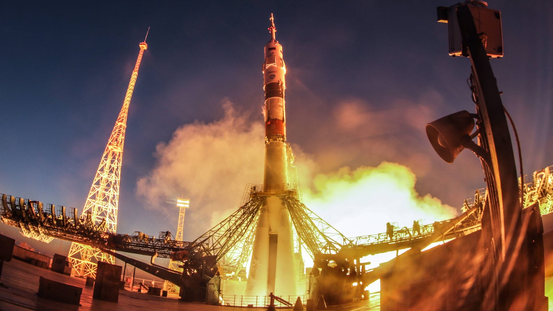 Start einer Rakete in Kasachstan (Archivfoto): Der Zusammenbau von Stufen und Nutzlasten entfällt beim Konzept von Polaris.