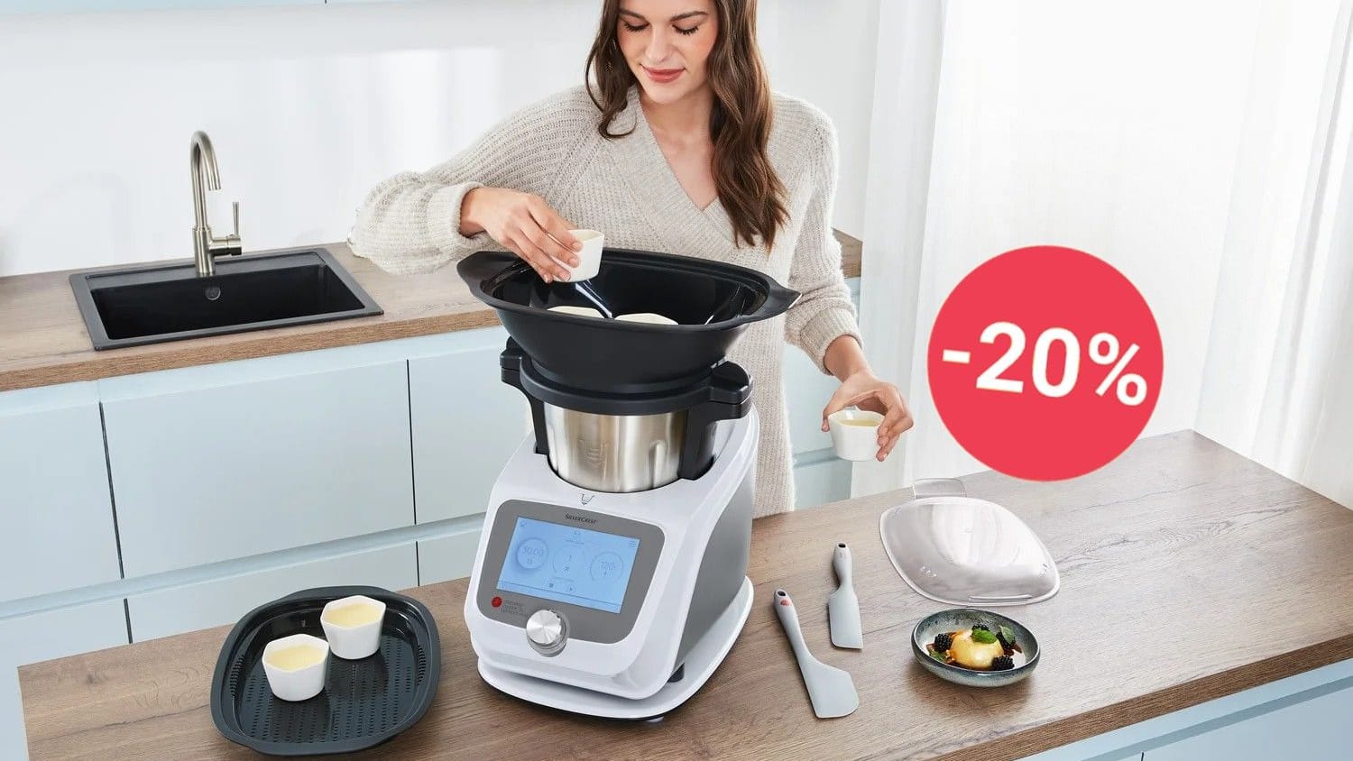 Black Friday Woche: Bei Lidl erhalten Sie die beliebte Thermomix-Alternative Monsieur Cuisine Connect nur heute noch günstiger.