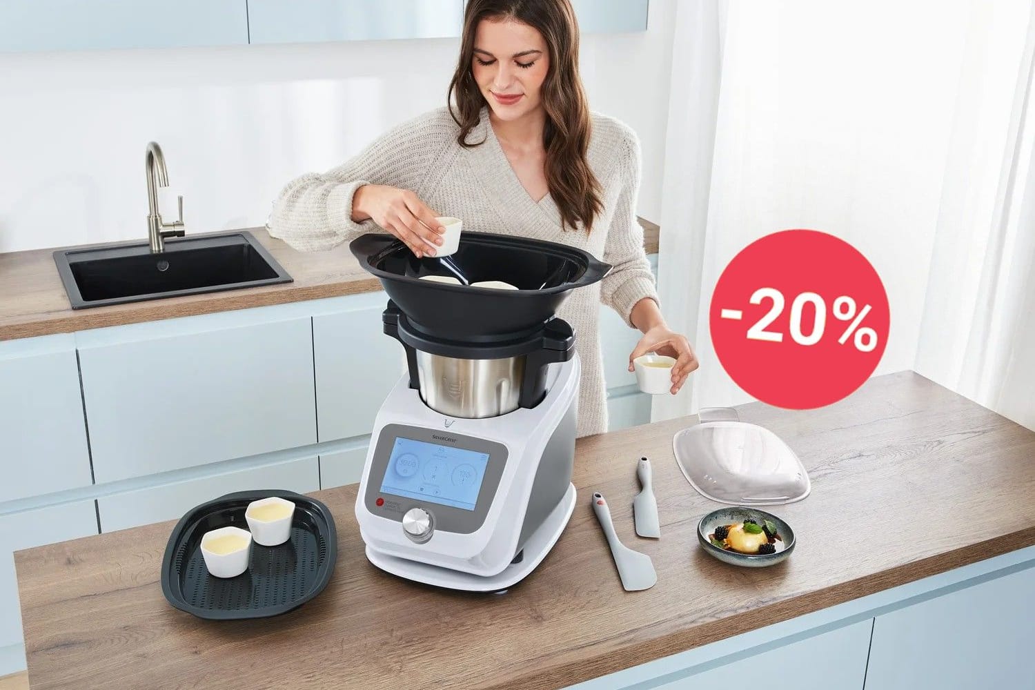 Black Friday Woche: Bei Lidl erhalten Sie die beliebte Thermomix-Alternative Monsieur Cuisine Connect nur heute noch günstiger.