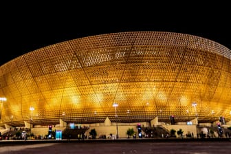 Das Lusail Stadion in Katar: Hier findet sowohl das Eröffnungsspiel als auch das Endspiel der WM 2022 statt.