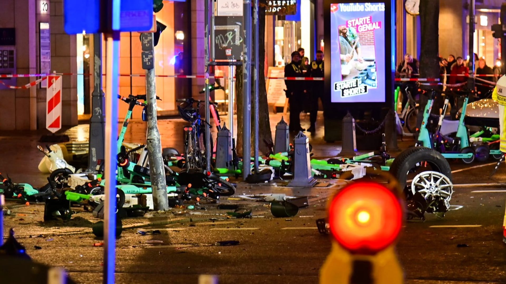 Unfall auf Königsallee Unfall auf Königsallee