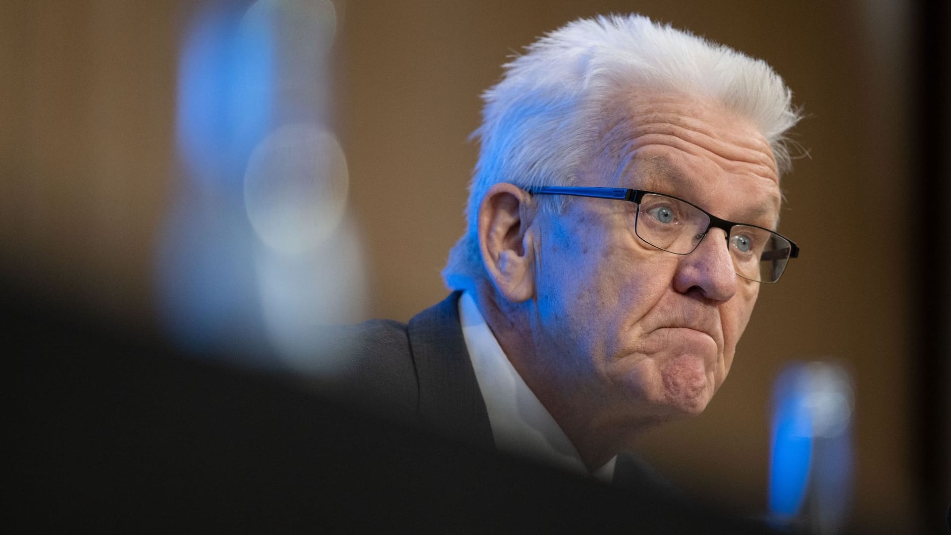 Baden-Württembergs Ministerpräsident Winfried Kretschmann (Grüne) Baden-Württembergs Ministerpräsident Winfried Kretschmann (Grüne)