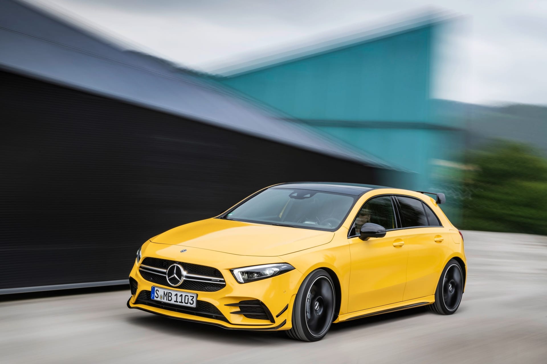 Platz 10: Mercedes A 220d (Foto: AMG-Sportmodell)