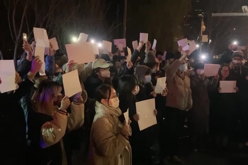 CHINA-PROTESTE/