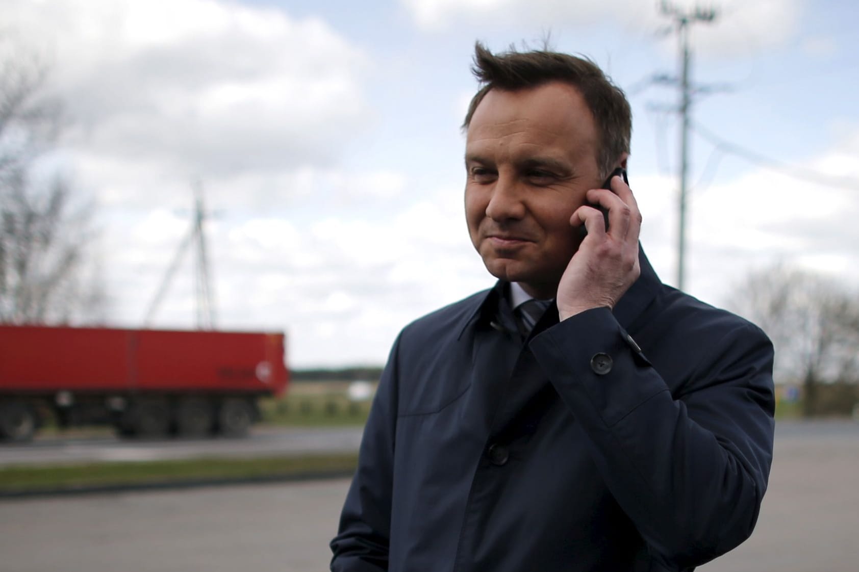 Andrzej Duda: Der Präsident berichtete den Fake-Anrufern von seinem Austausch mit der Nato.