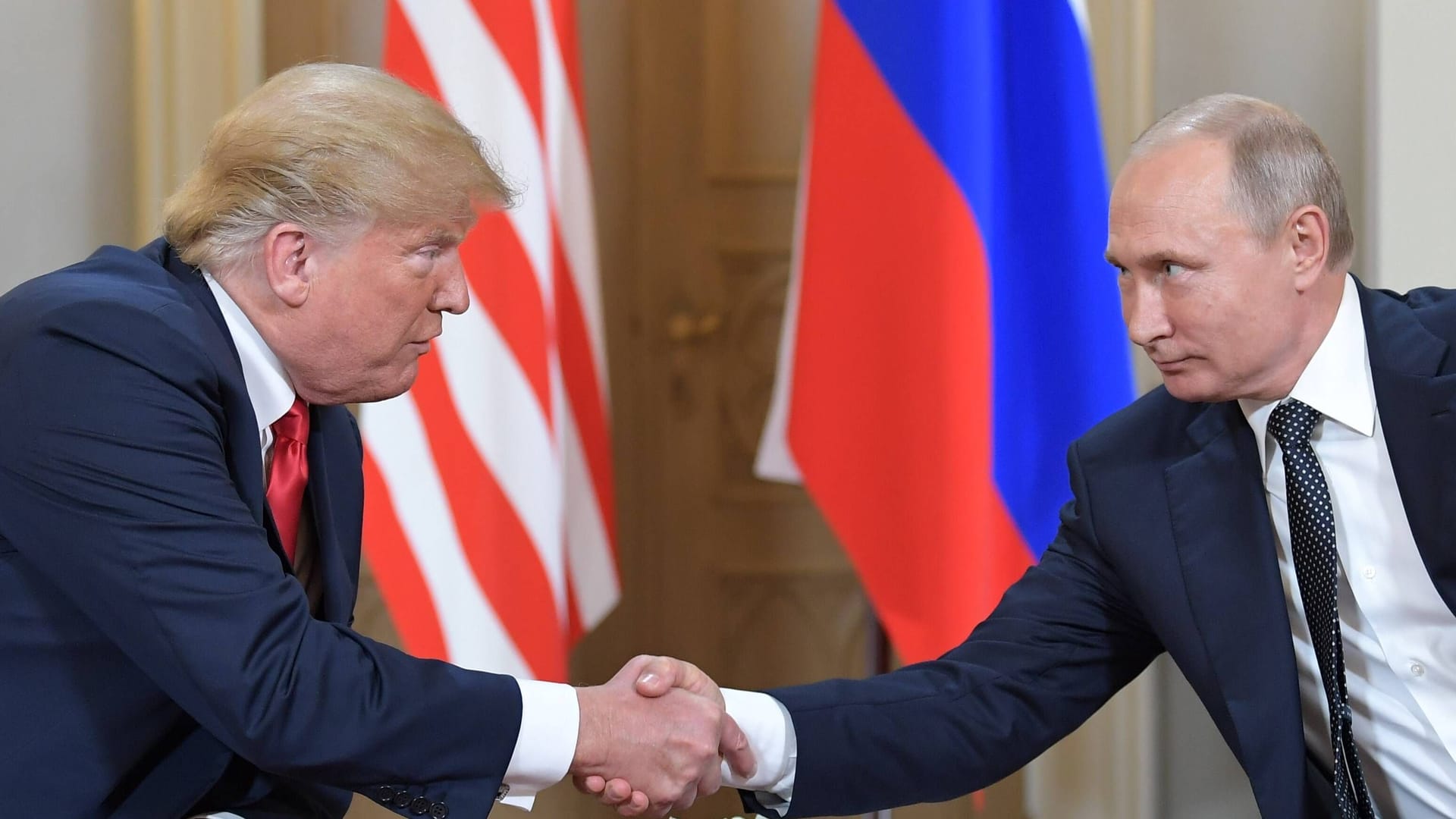 Putin und der frühere US-Präsident Trump (Archivbild): Russland hatte auf einen Sieg der Republikaner bei den Midterms gehofft.