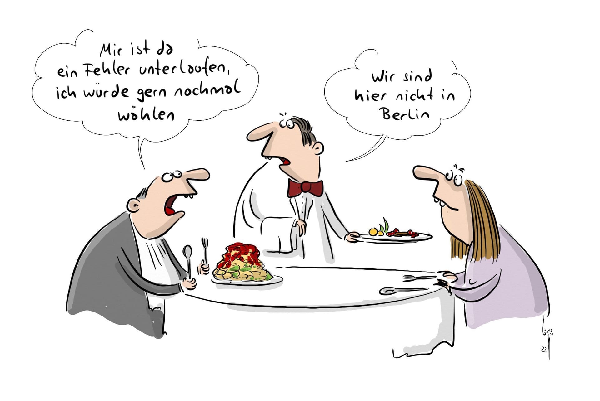 Da kann ja jeder kommen!