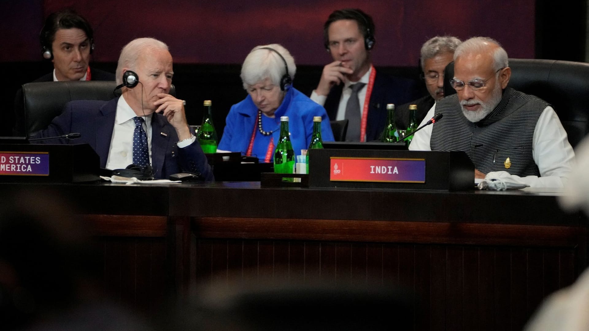 US-Präsident Biden, Indiens Premier Modi: Halbherziger Klimaschutz.