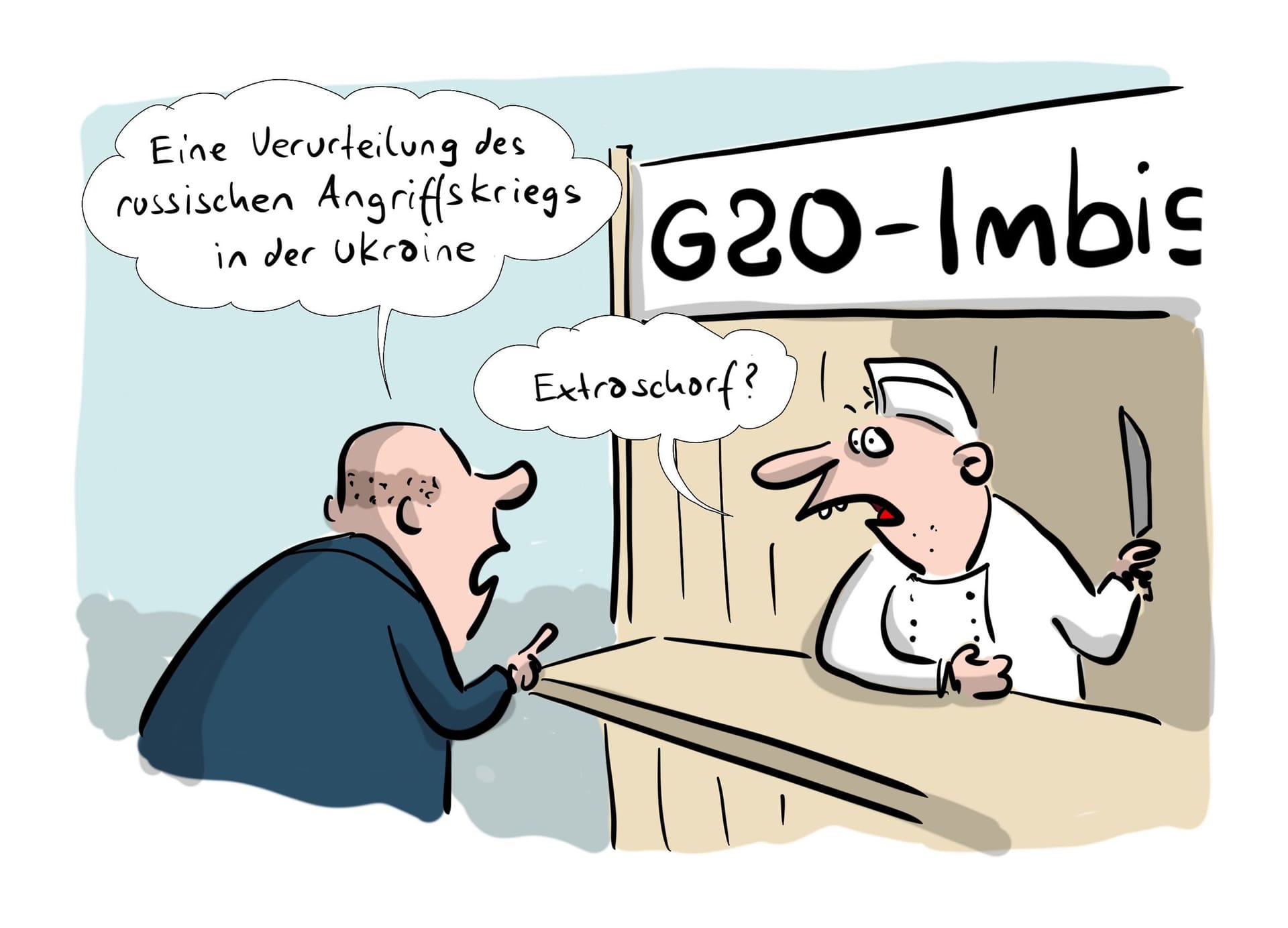 Extrascharf bitte!