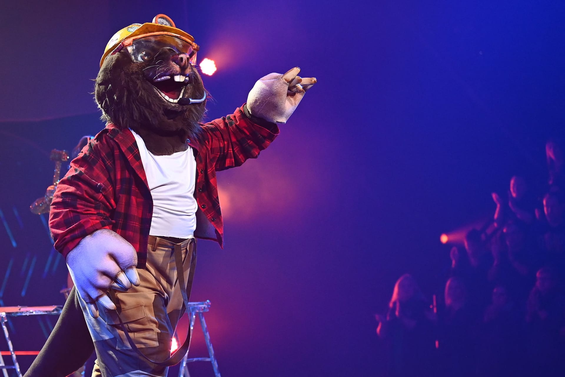 "The Masked Singer": Der Maulwurf ist der Gewinner.