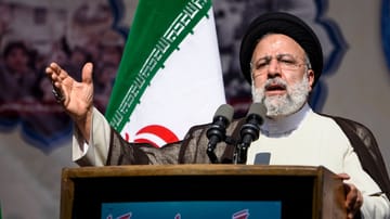 Der iranische Präsident Ebrahim Raisi: Demonstrierende fordern das Ende des Regimes.