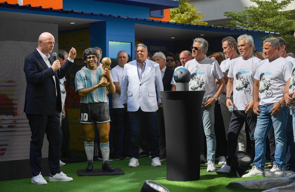 Zum Todestag von Maradona in Doha