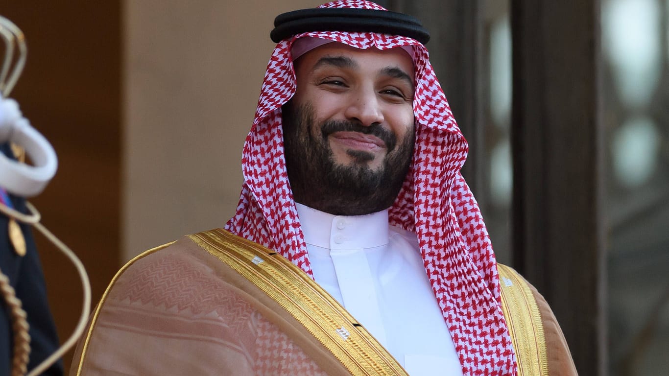 Mohammed Bin Salman: Der saudische Kronprinz freut sich über den Erfolg Saudi Arabiens über Argentinien.
