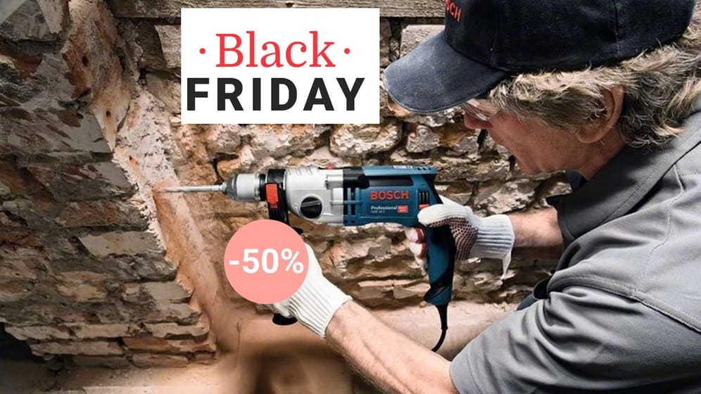 Bosch Werkzeug günstig am Black Friday Wochenende shoppen. Wir zeigen die besten Angebote.