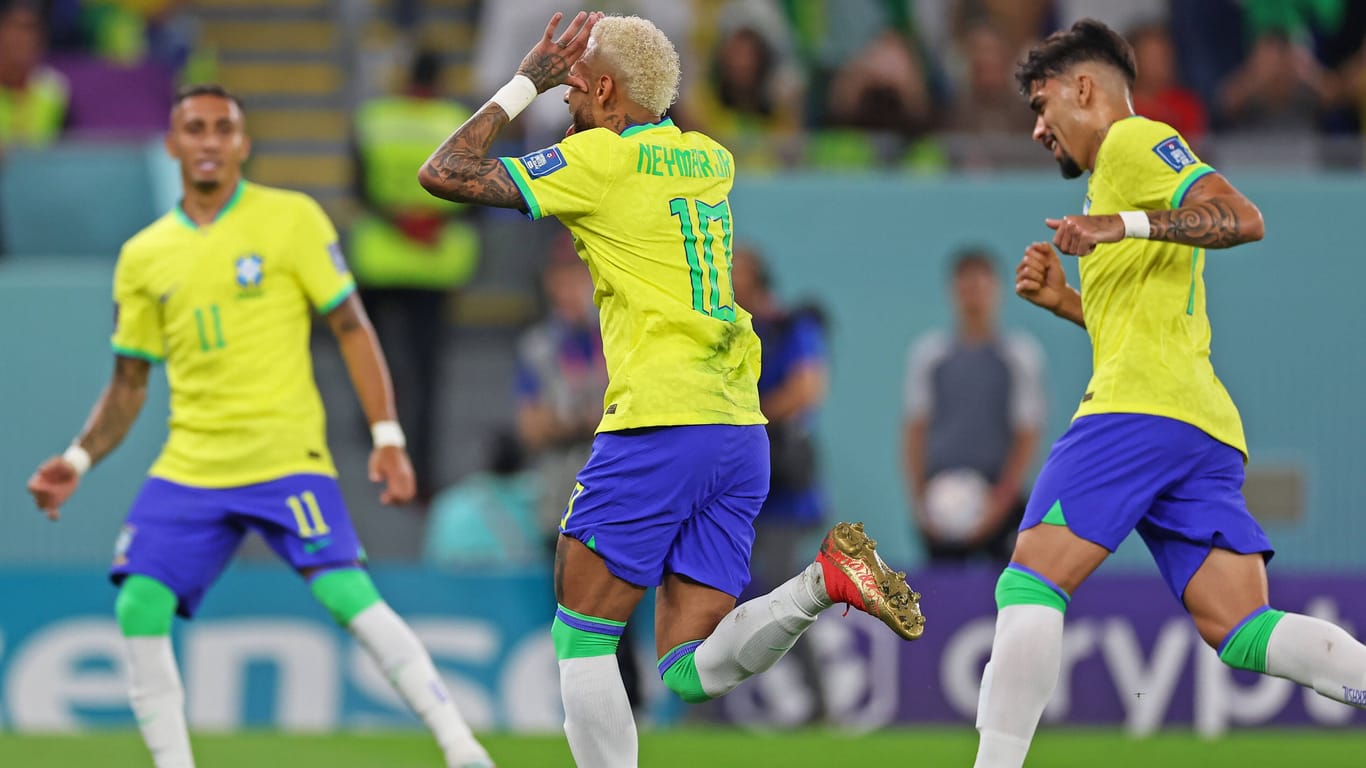 Neymar ließ sich den Elfmeter nicht nehmen.