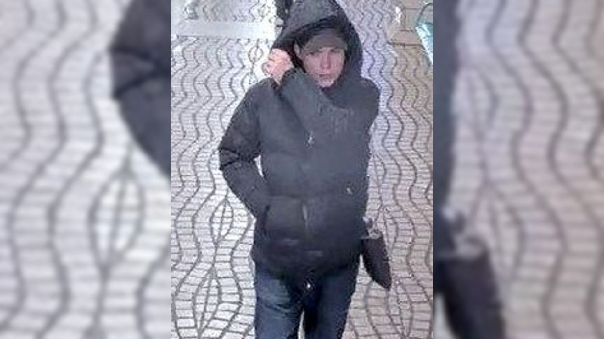 Der Tatverdächtige: Die Polizei veröffentlichte am Mittwoch dieses Bild einer Überwachungskamera. Der Tatverdächtige: Die Polizei veröffentlichte am Mittwoch dieses Bild einer Überwachungskamera.