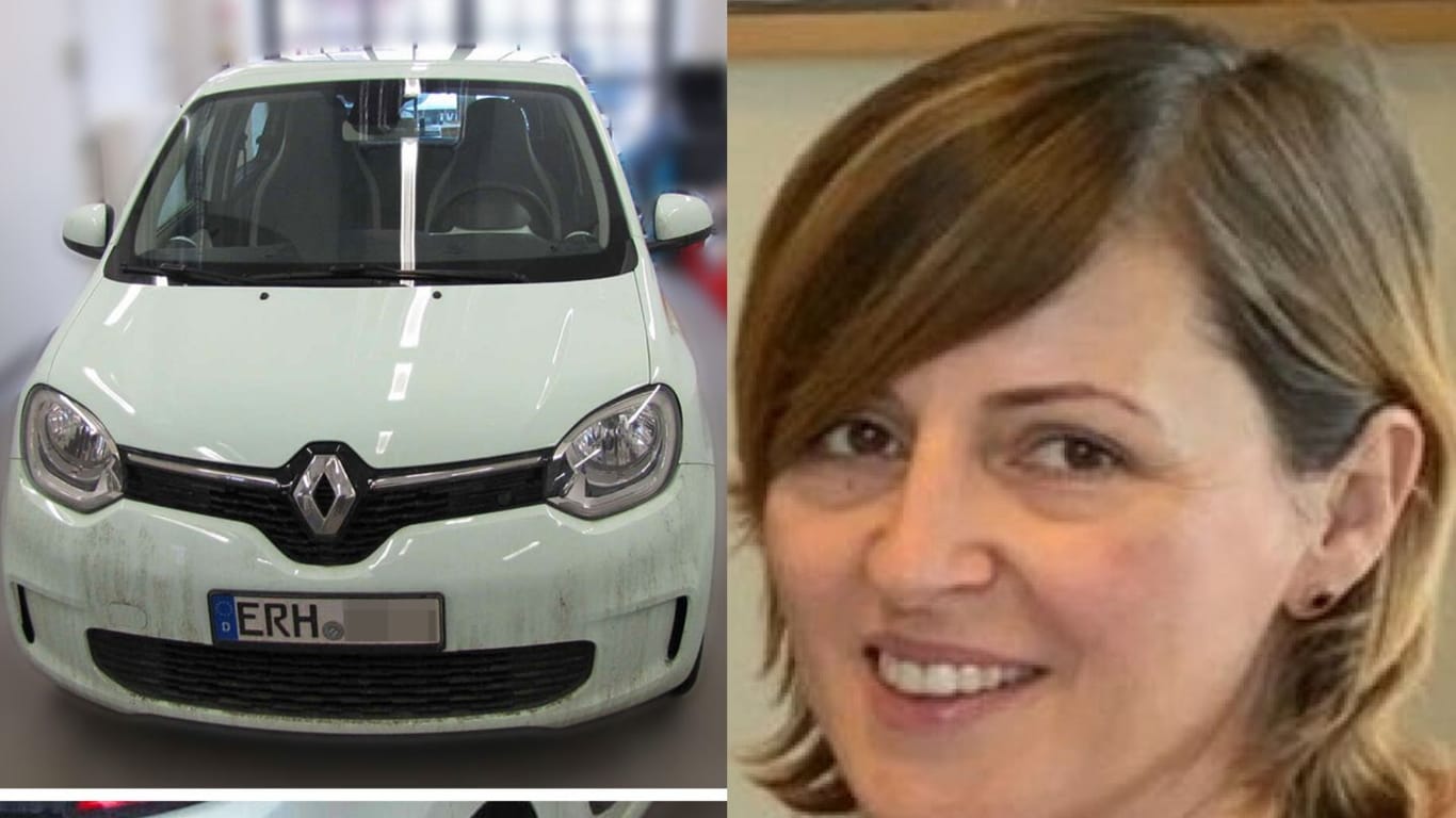 Mintgrüner Renault Twingo und Vermisste Alexandra R.: Die Polizei hofft auf Hinweise aus der Bevölkerung.
