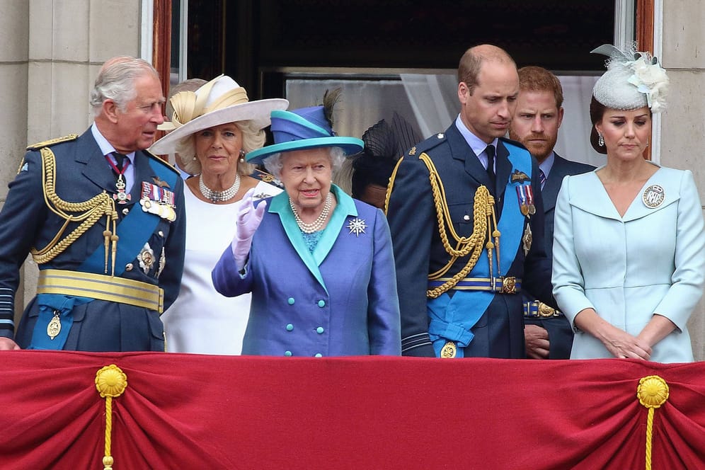 Die Royal Family im Jahr 2018: Die Queen hatte einen Wunsch für ihre Nachkommen.