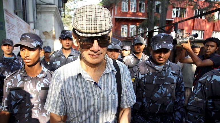 Charles Sobhraj in Kathmandu 2011: Der Serienmörder ist aus dem Gefängnis entlassen worden und nach Frankreich zurückgekehrt.