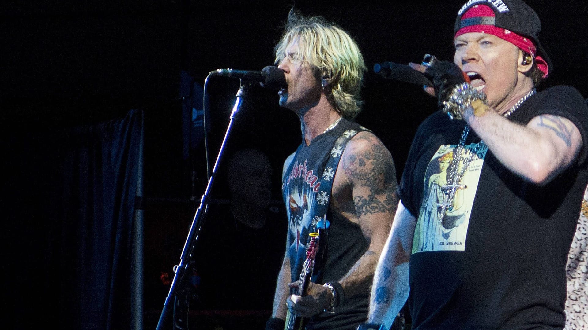 Duff McKagan und Axl Rose: Mitglieder von Guns N' Roses