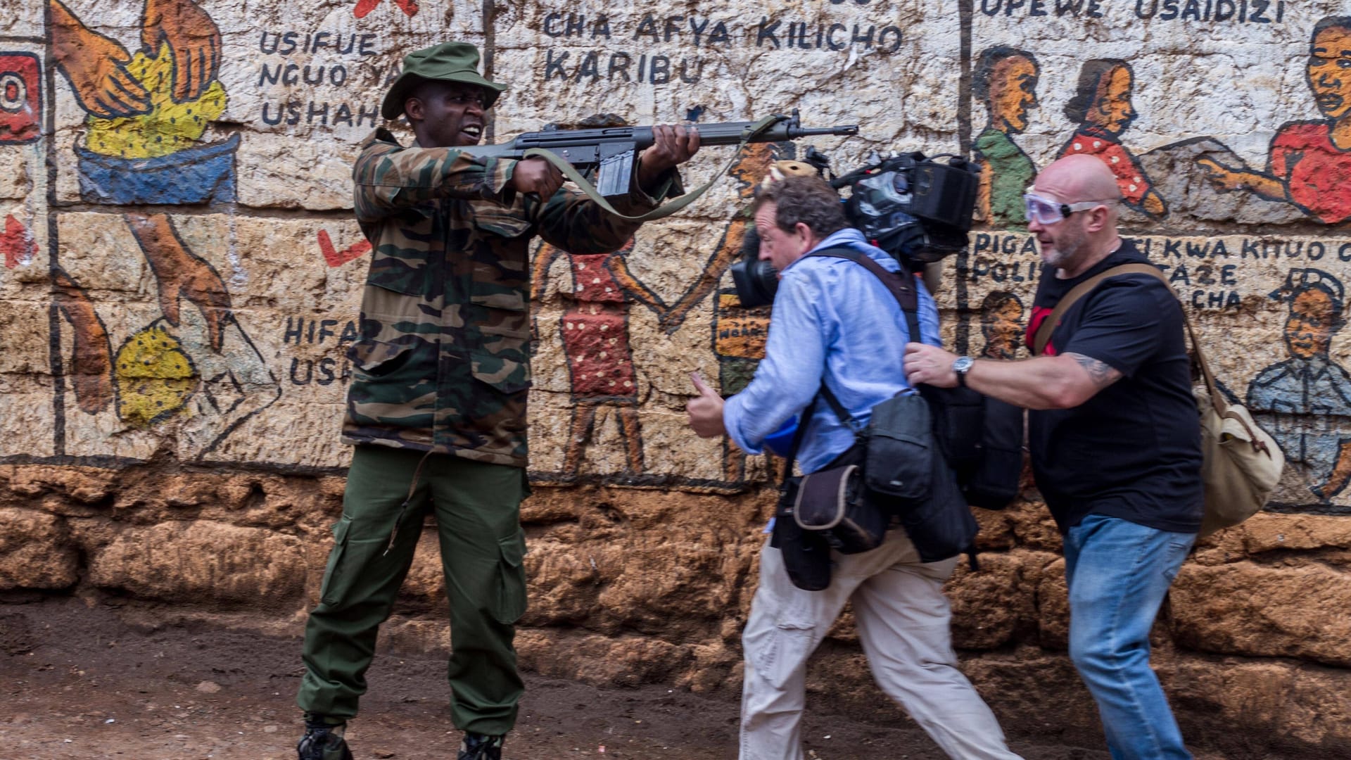 Nairobi 2017: In Kenia gehen die Sicherheitskräfte mit Gewalt gegen Proteste nach der Wahl vor.