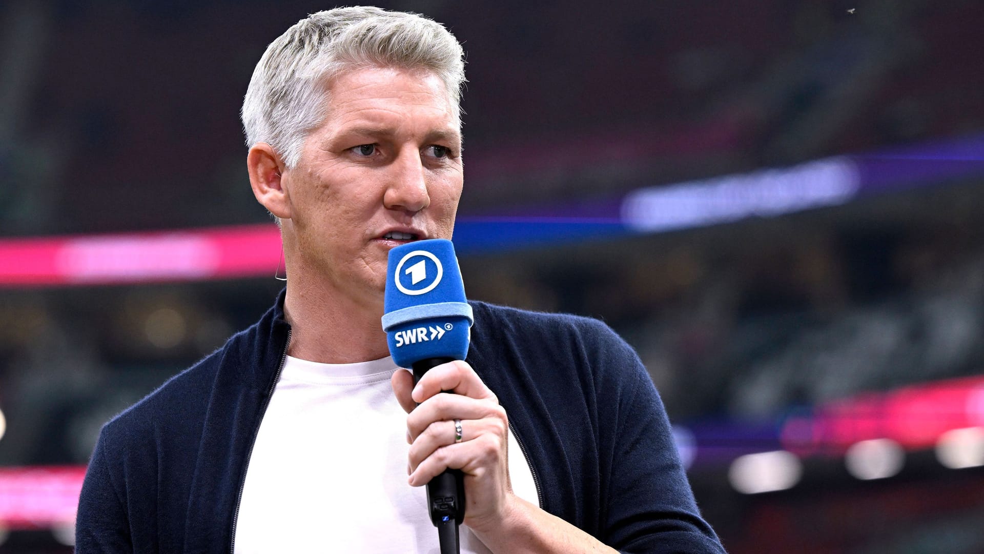 Bastian Schweinsteiger: Bei der WM in Katar war er als Experte im Einsatz.