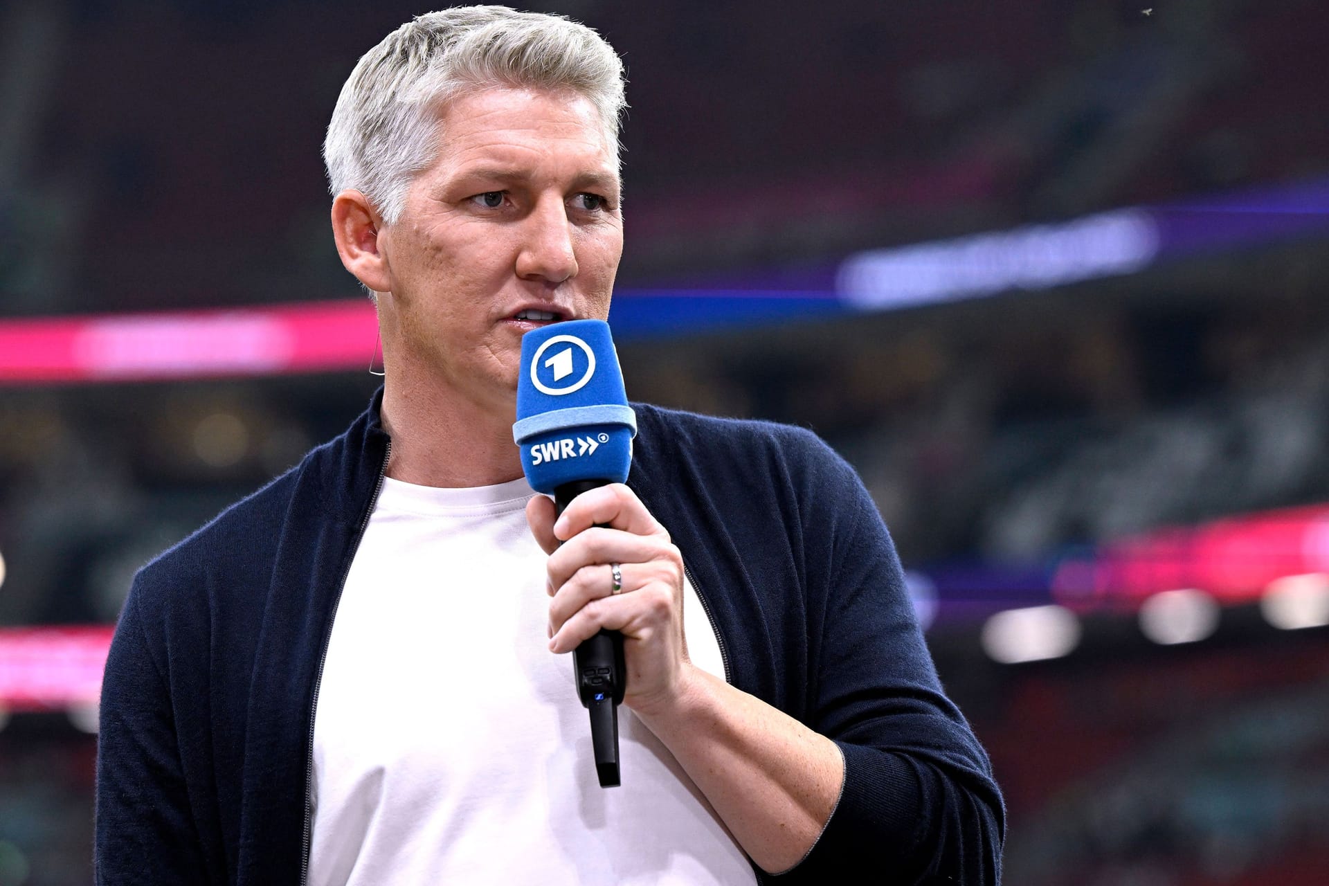 Bastian Schweinsteiger: Bei der WM in Katar war er als Experte im Einsatz.