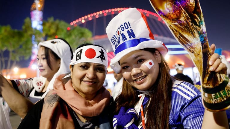 Japan-Fans in Katar: