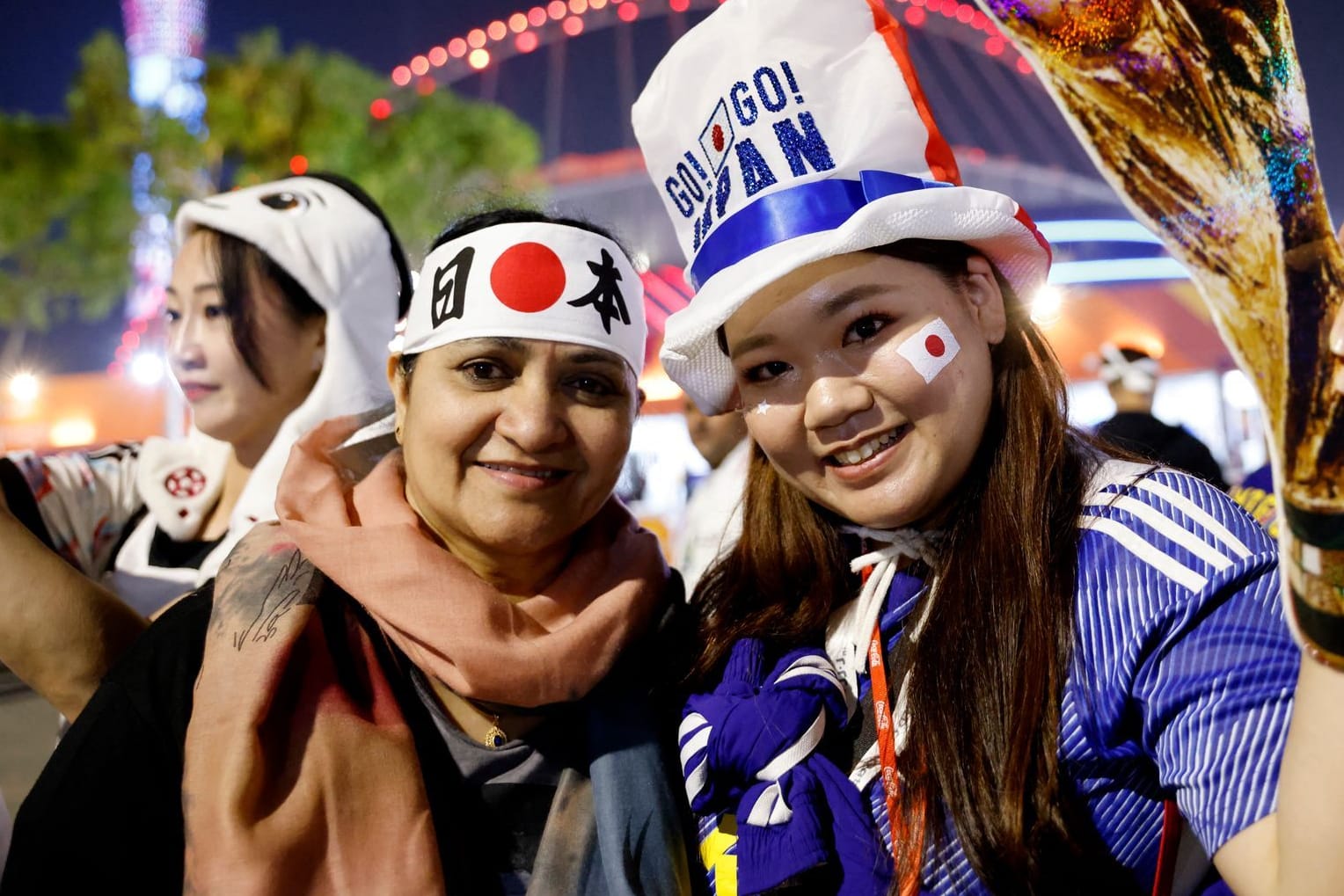 Japan-Fans in Katar: