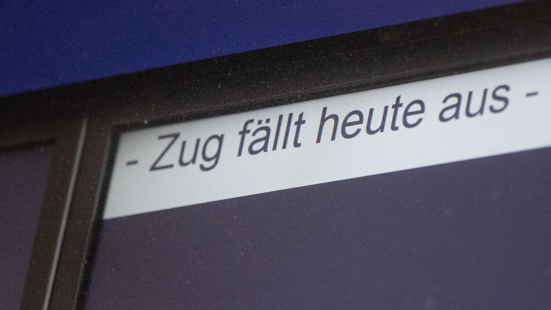Zugausfall Zugausfall