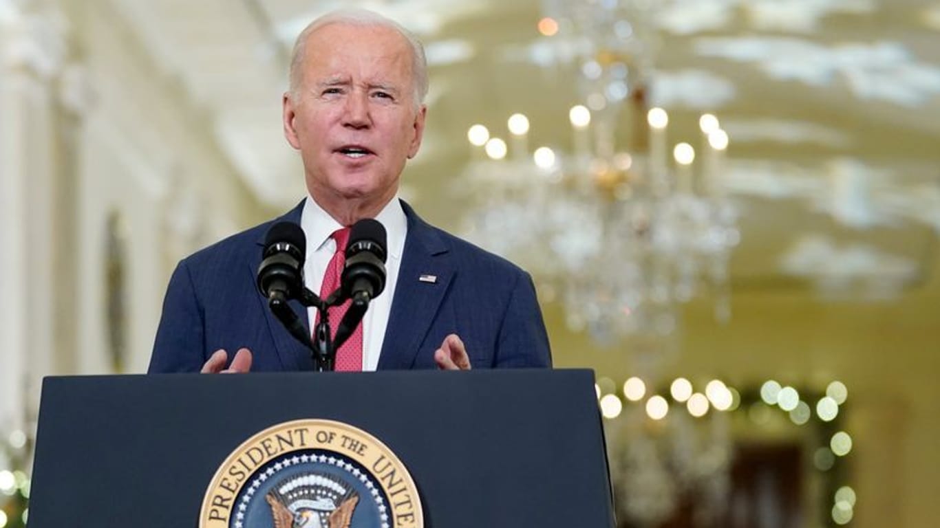 US-Präsident Joe Biden: Seine Regierung kann ihre Vorhaben nun bis September 2023 finanzieren.