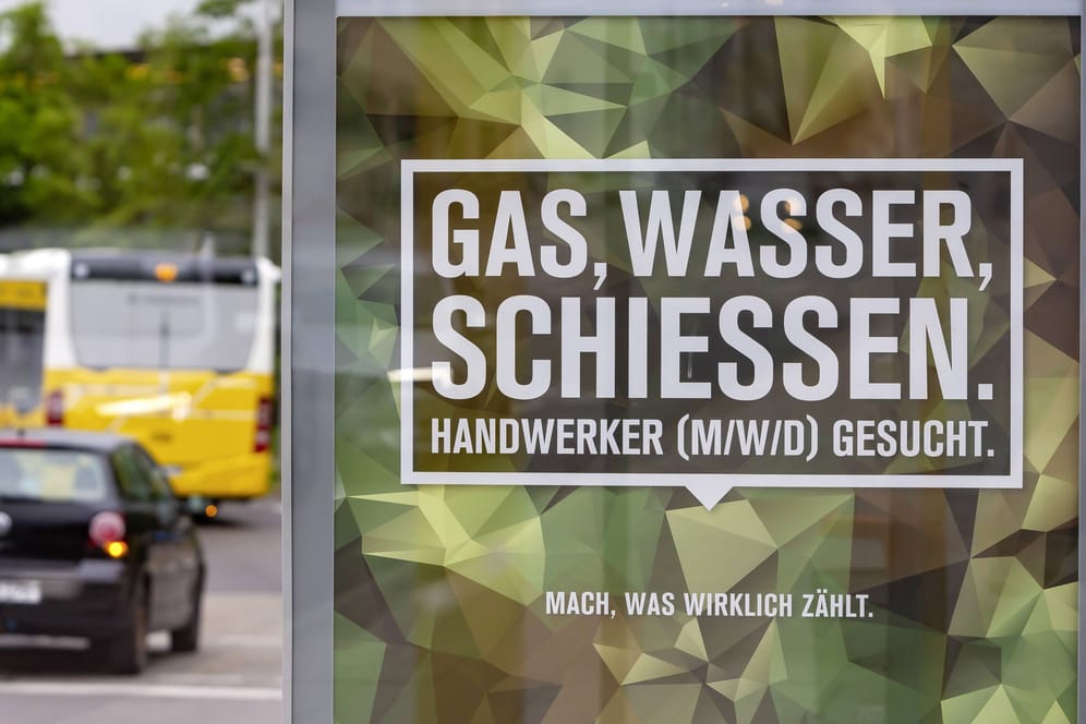 Die Bundeswehr sorgte in der Vergangenheit mit Werbung im neuem Gewand und einem forschen Ton für Aufmerksamkeit.