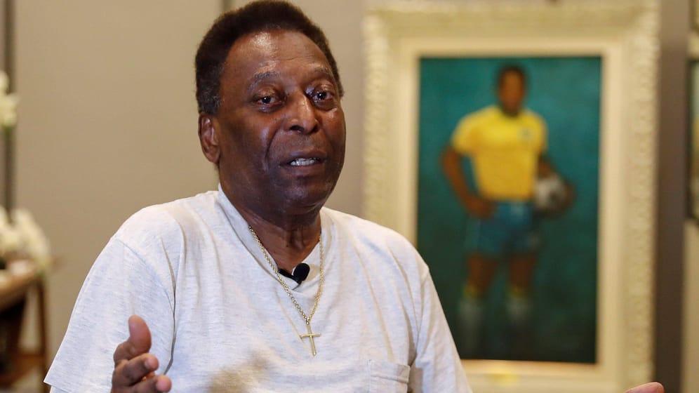 Pelé: Der ehemalige Fußballer leidet an Krebs und wird im Krankenhaus behandelt.