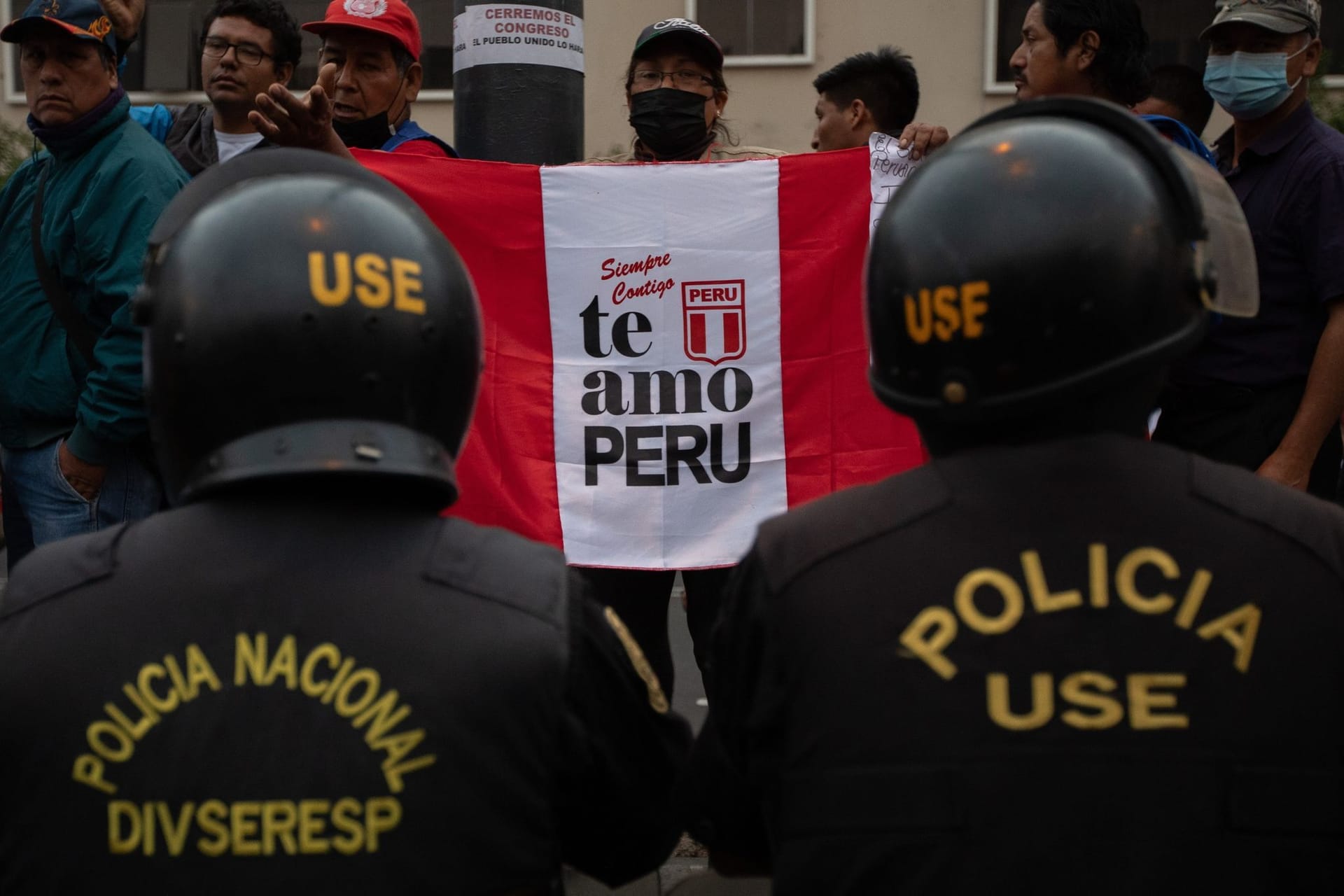 Protest in Peru