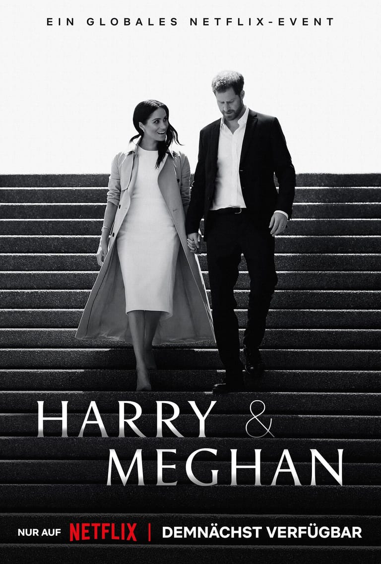 Plakat zur neuen "Harry & Meghan"-Doku