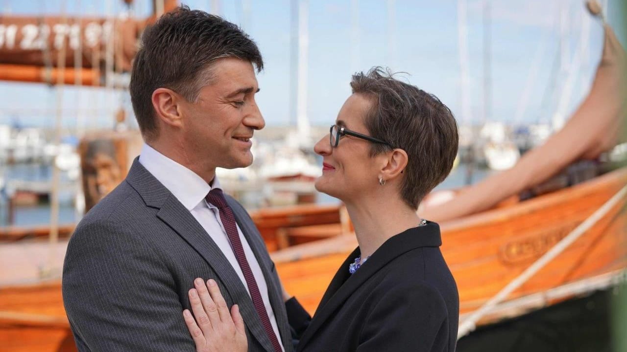Ein Foto aus früheren Zeiten: Die FDP-Politikerin Karoline Preisler mit ihrem Ex-Partner Hagen Reinhold.