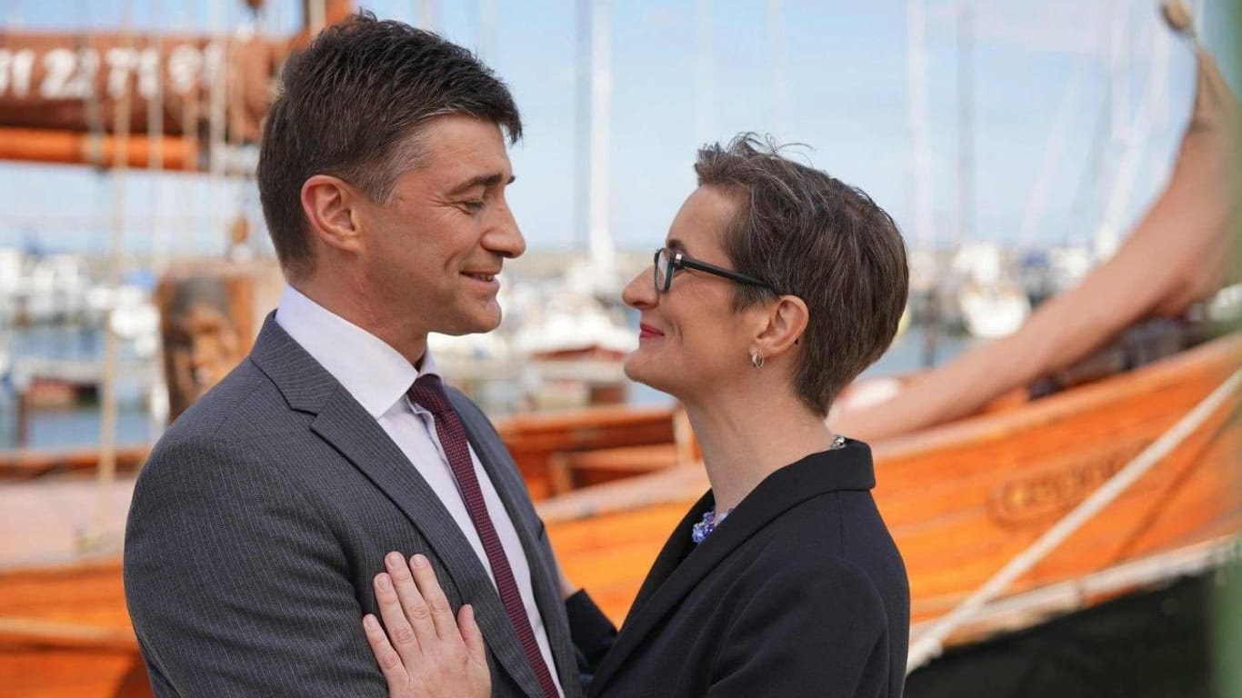 Ein Foto aus früheren Zeiten: Die FDP-Politikerin Karoline Preisler mit ihrem Ex-Partner Hagen Reinhold.